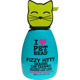 Load image into Gallery viewer, Pet Head Fizzy Kitty Strawberry Lemonade Mousse Cat Cleaner
