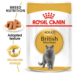 Load image into Gallery viewer, Royal Canin British Shorthair Wet Cat Food Pouches
