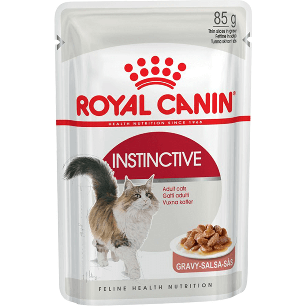 Royal Canin Instinctive Adult Cats Gravy Wet Food Pouches