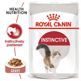 Load image into Gallery viewer, Royal Canin Instinctive Adult Cats Gravy Wet Food Pouches
