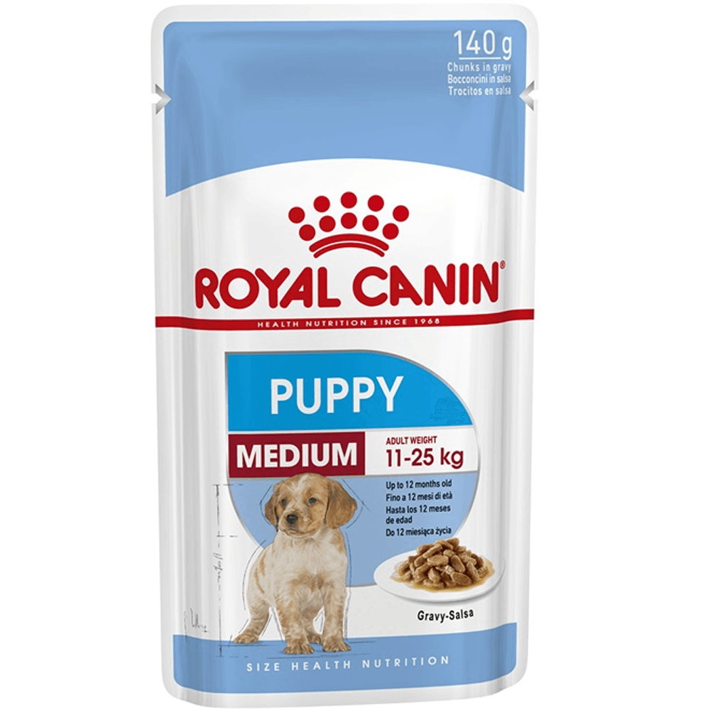 Royal Canin Medium Puppy Wet Food Pouches | The Pet Store