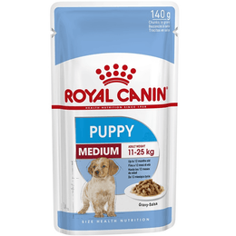 Load image into Gallery viewer, Royal Canin Medium Puppy Wet Food Pouches
