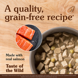 Load image into Gallery viewer, Taste of the Wild Pacific Stream Salmon in Gravy Wet Dog Food Can
