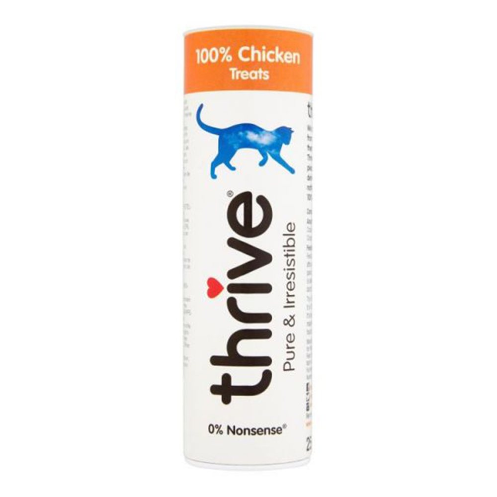 Thrive 100% Chicken Treats for Cats