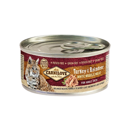 Load image into Gallery viewer, Carnilove Turkey &amp; Reindeer for Adult Cats (Wet Food Cans)
