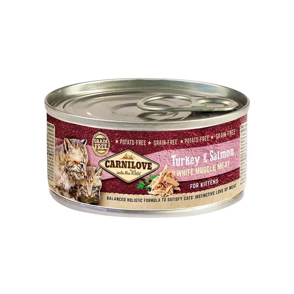 Carnilove Turkey & Salmon for Kittens (Wet Food Cans)