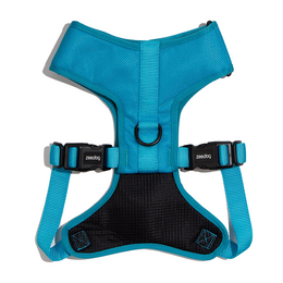 Load image into Gallery viewer, Zee.Dog Ultimate Blue Adjustable Air Mesh Harness
