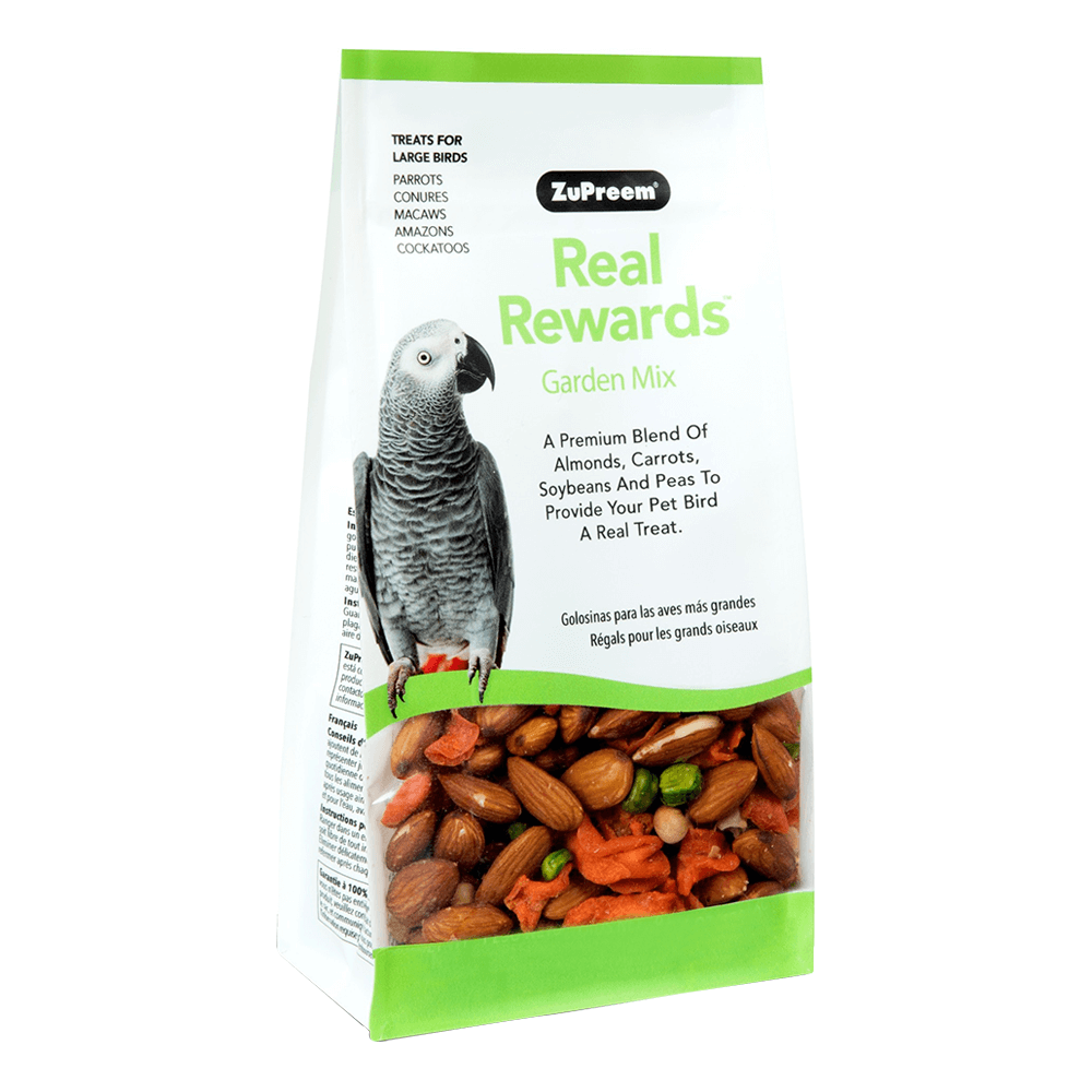 Zupreem Real Reward Large Parrot Treats Garden Mix The Pet Store